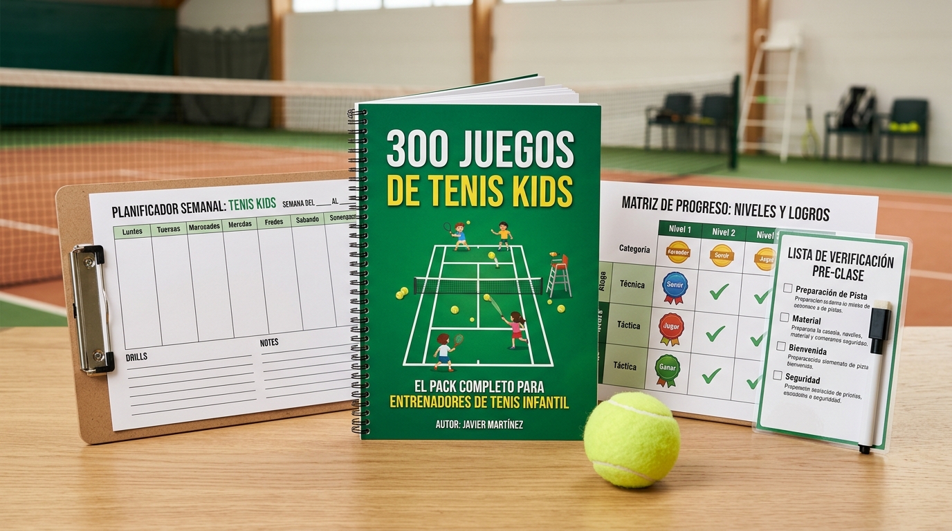 Pack Completo 300 Juegos de Tenis Kids + 3 Bonos